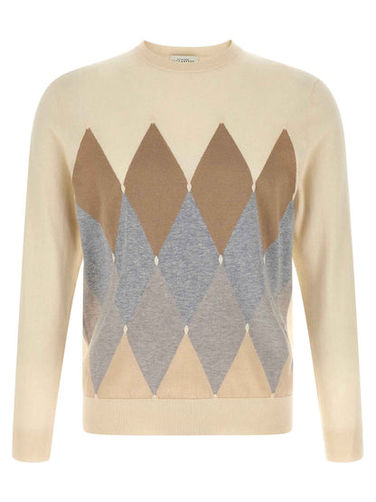 Beige Cotton Cardigan
