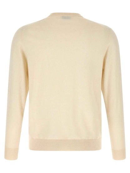 Beige Cotton Cardigan