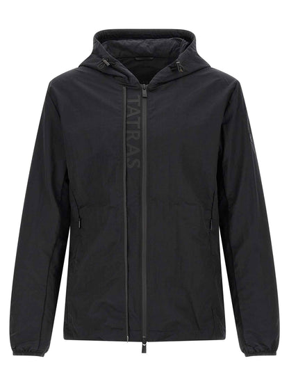 Black Nylon Shell Jacket