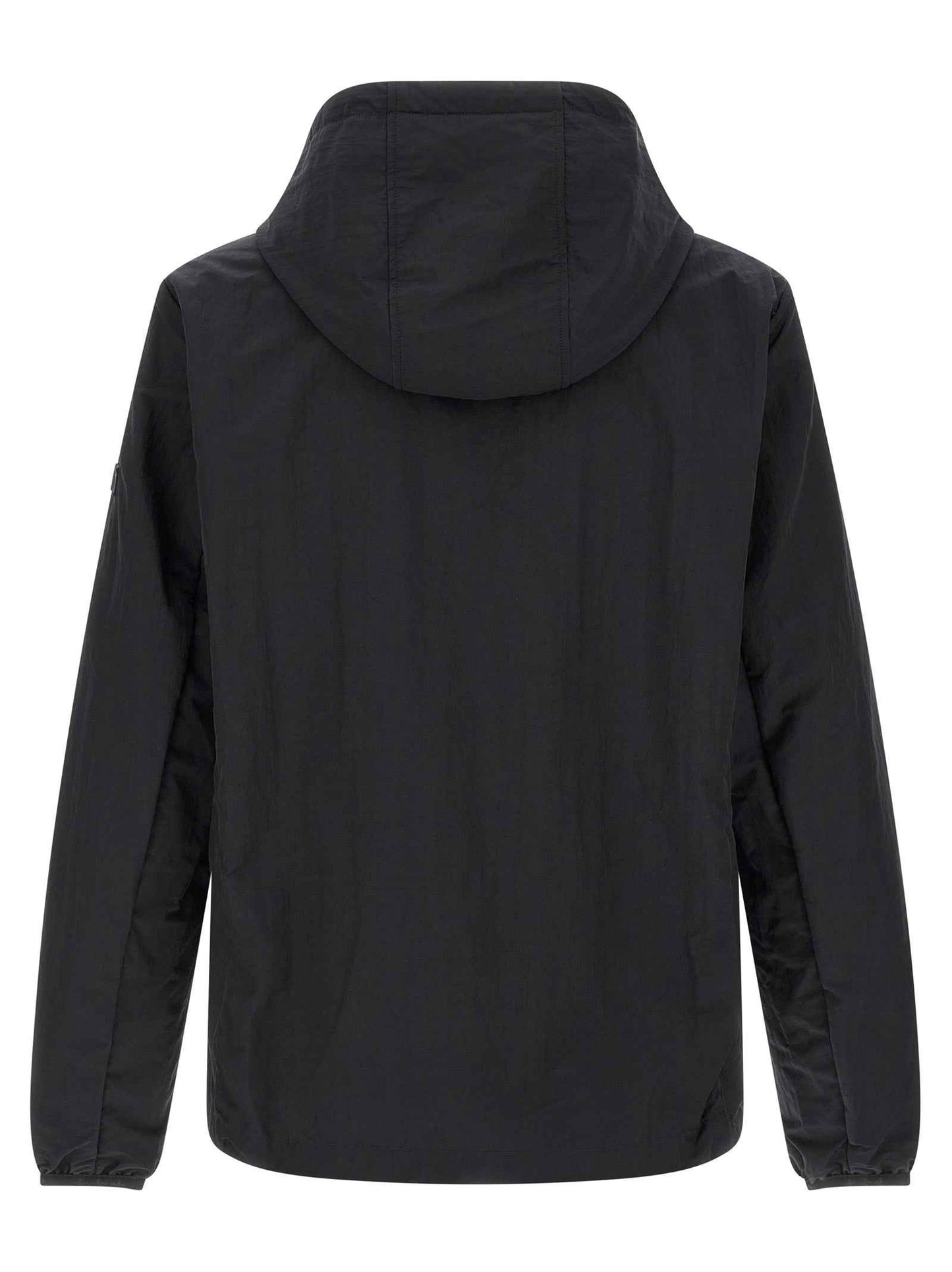 Black Nylon Shell Jacket
