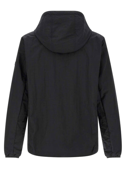 Black Nylon Shell Jacket