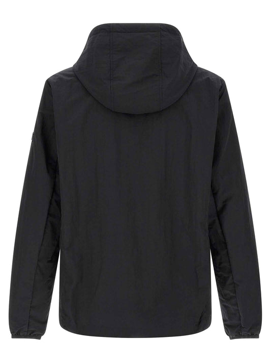 Black Nylon Shell Jacket