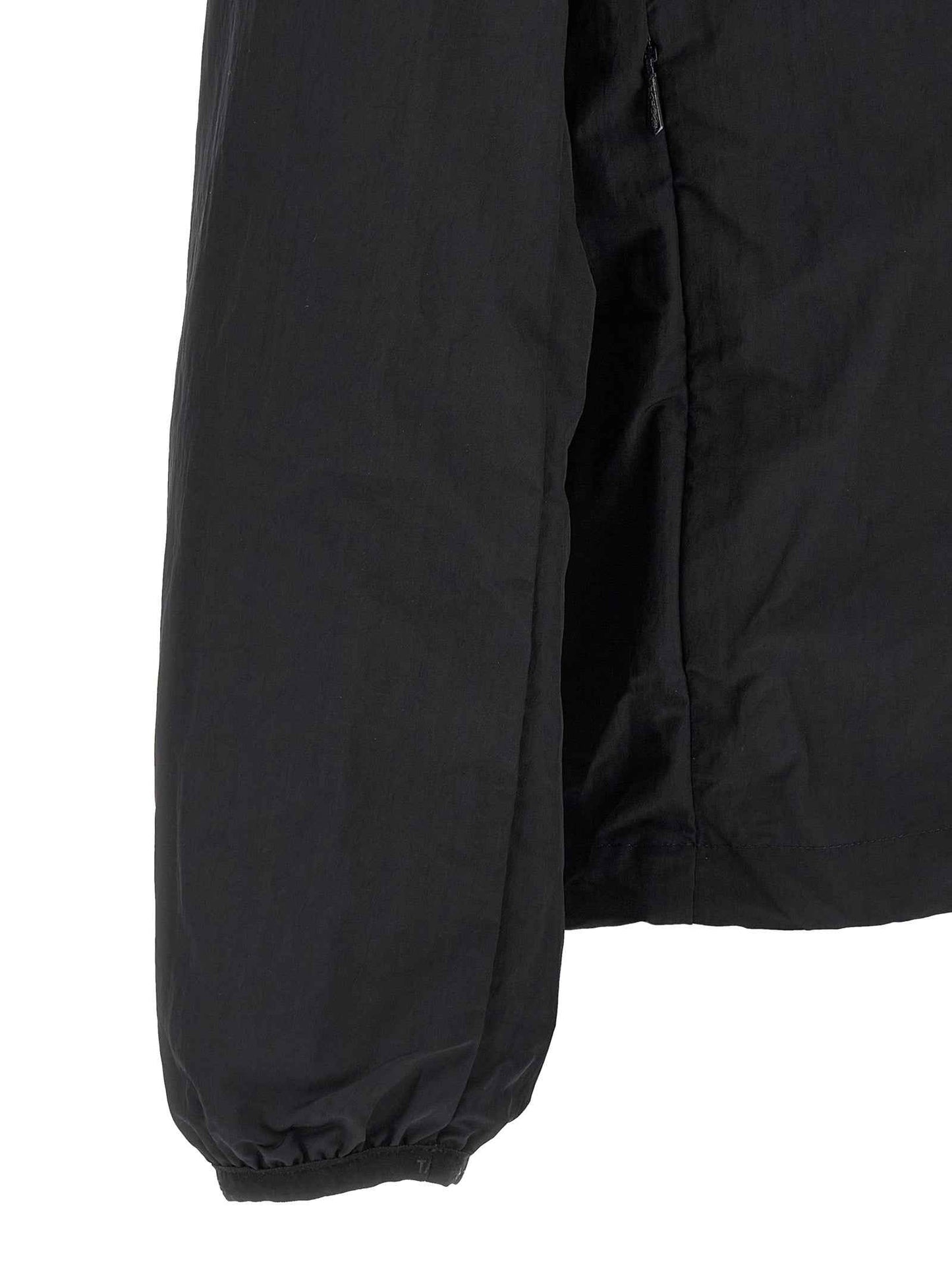 Black Nylon Shell Jacket