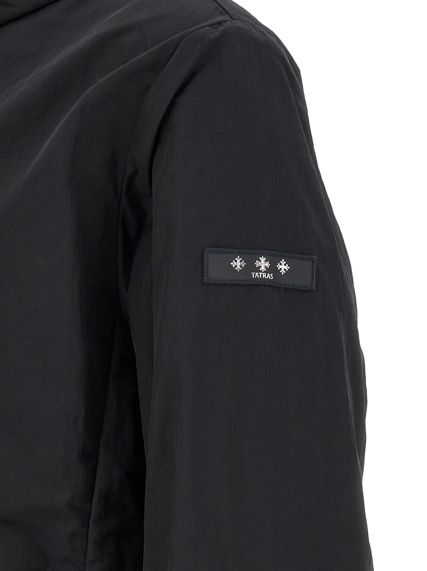 Black Nylon Shell Jacket