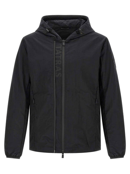 Blue Nylon Shell Jacket