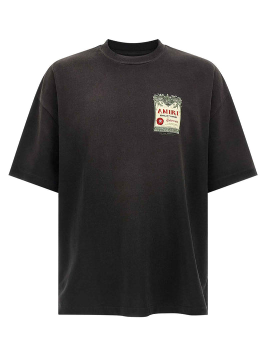 Black Cotton T-Shirt
