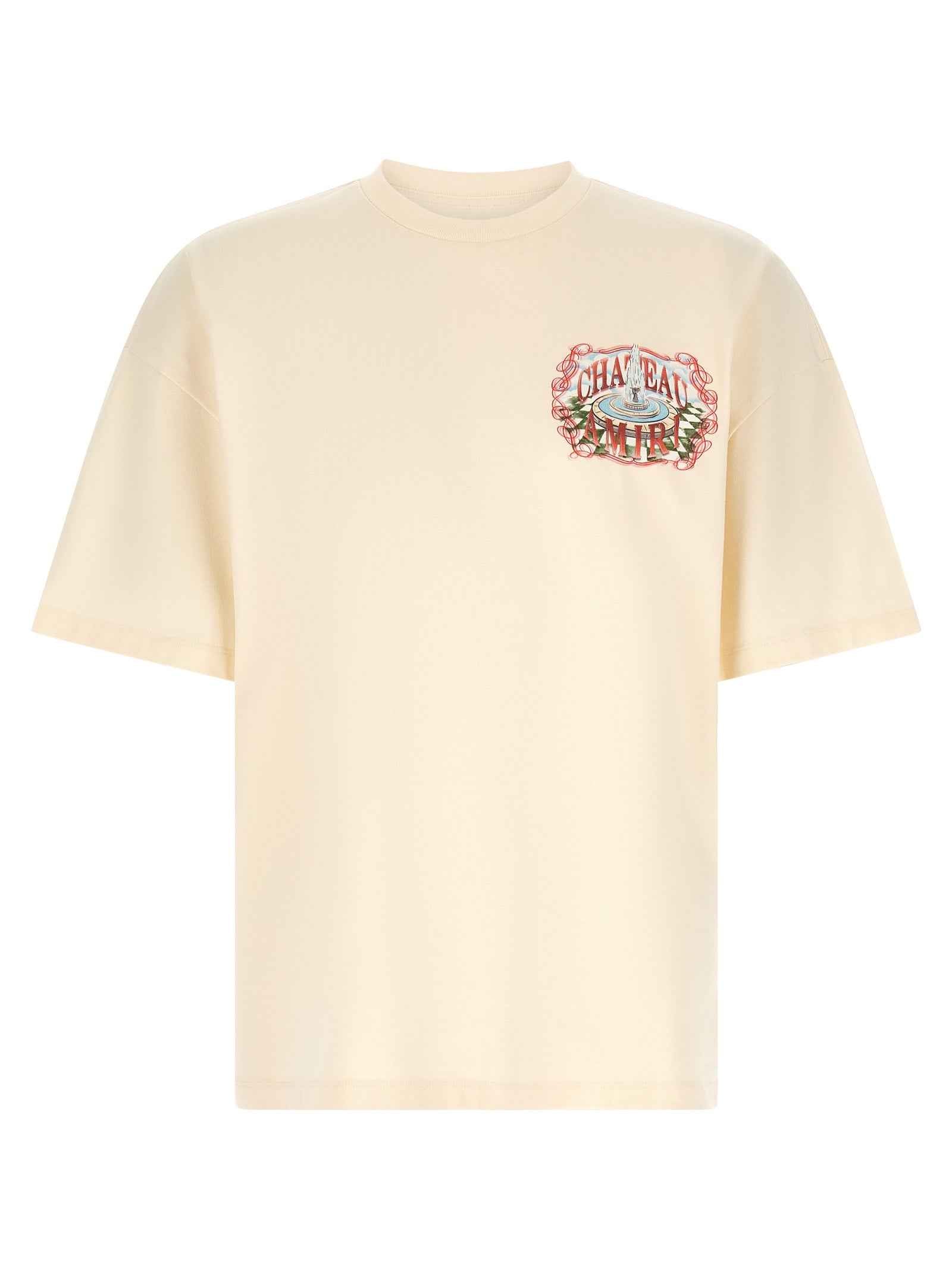 Beige Cotton T-Shirt
