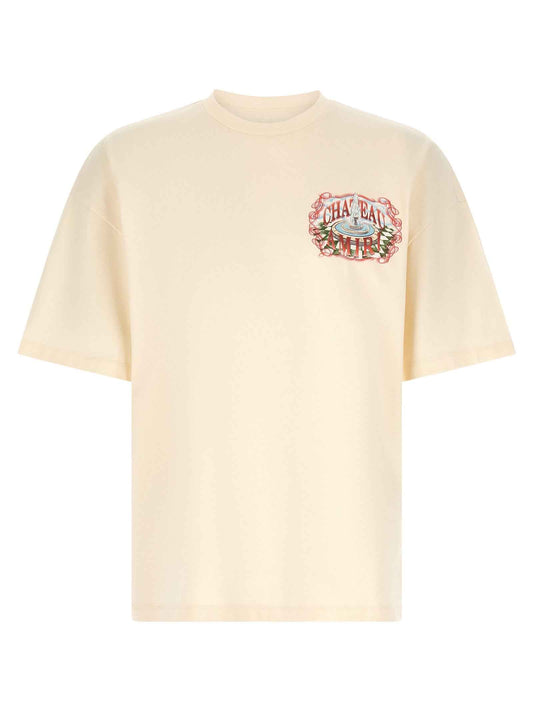 Beige Cotton T-Shirt