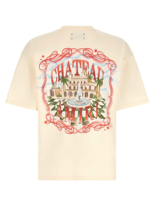 Beige Cotton T-Shirt