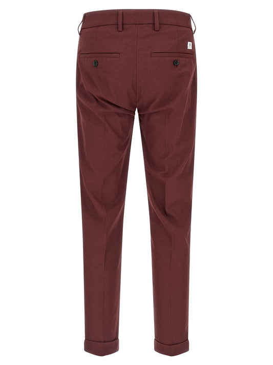 Multicolor Cotton Chino Pants