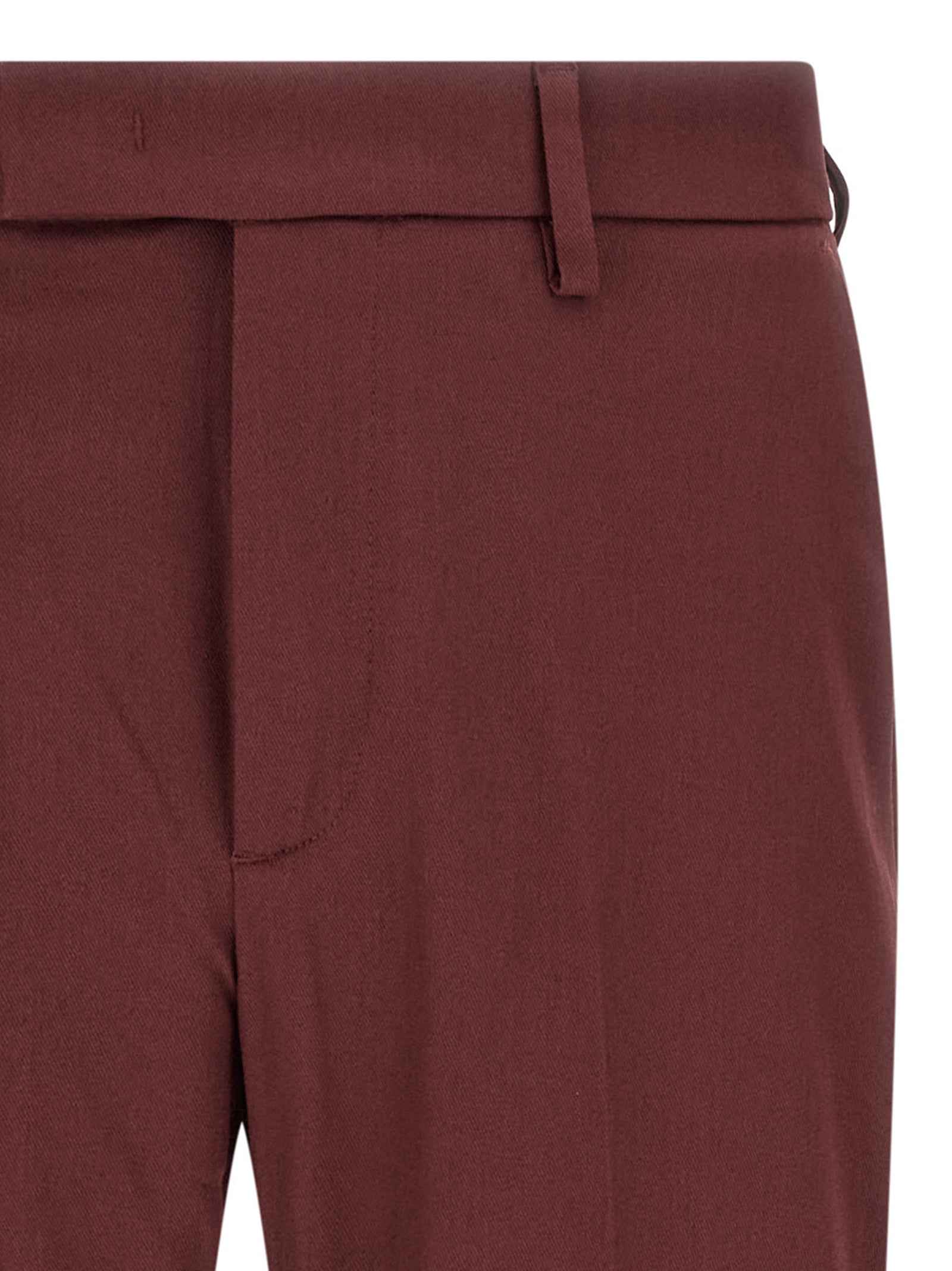 Multicolor Cotton Chino Pants
