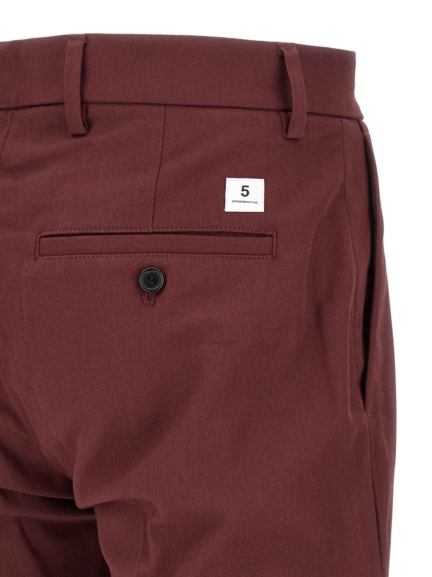 Multicolor Cotton Chino Pants