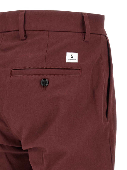Multicolor Cotton Chino Pants