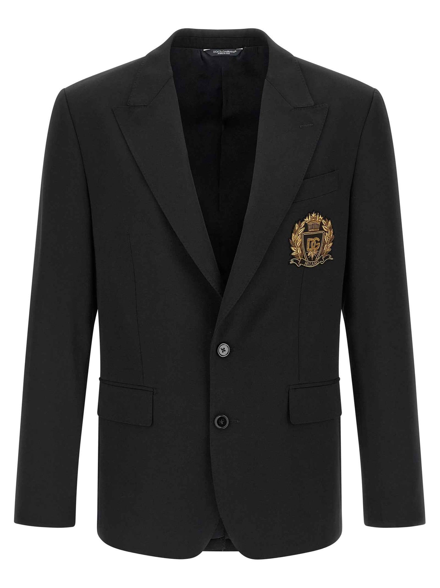 Black Virgin Wool Blazer