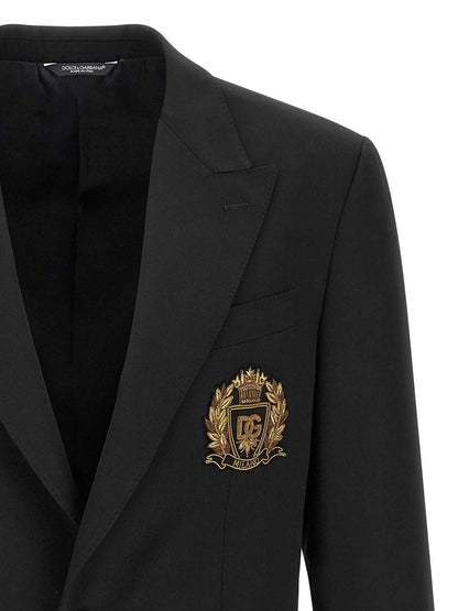 Black Virgin Wool Blazer