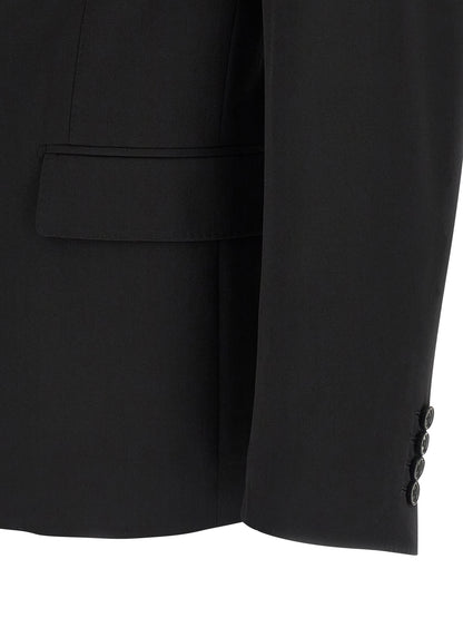 Black Virgin Wool Blazer