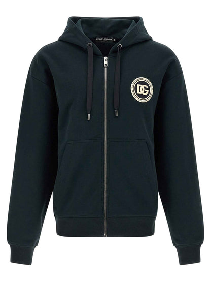 Bicolor Cotton Sweatshirt