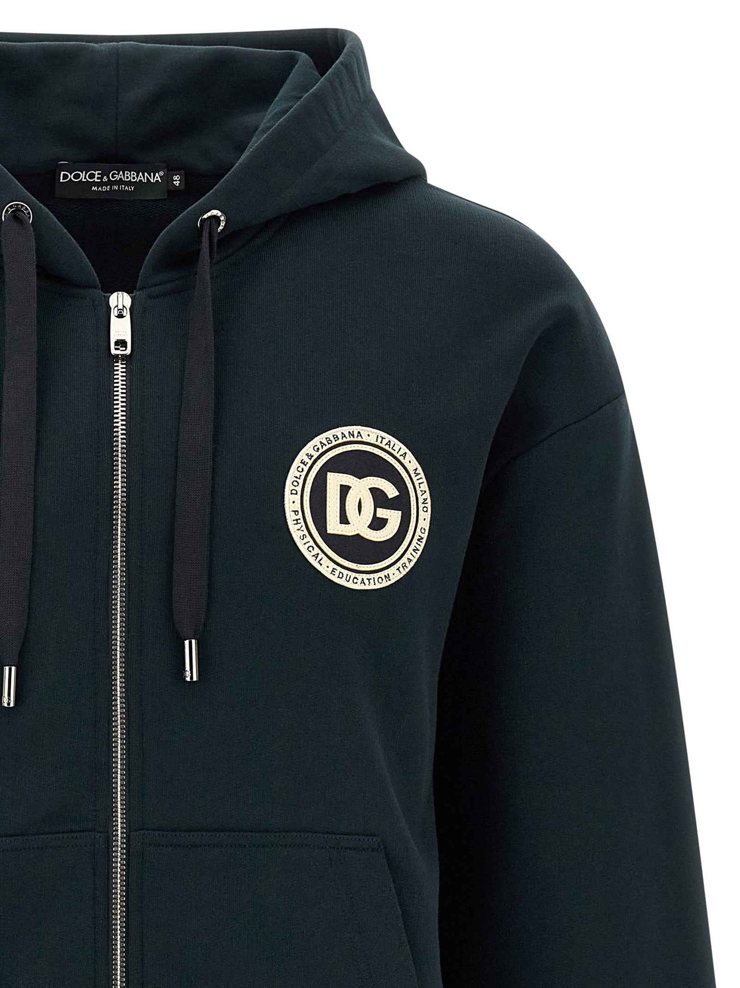 Bicolor Cotton Sweatshirt