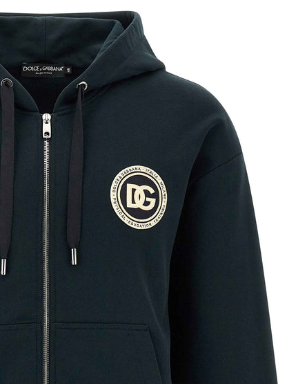 Bicolor Cotton Sweatshirt