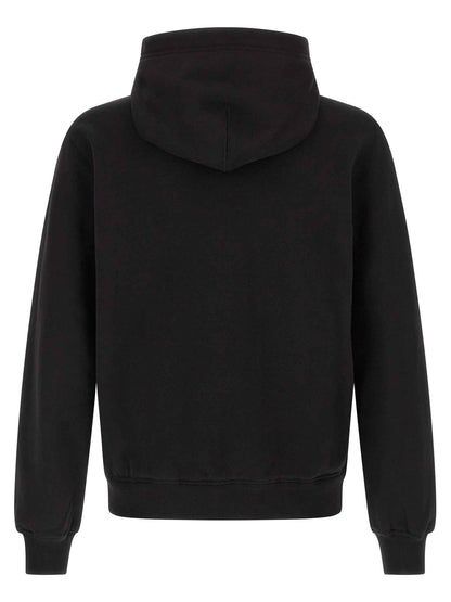Black Cotton Sweatshirt