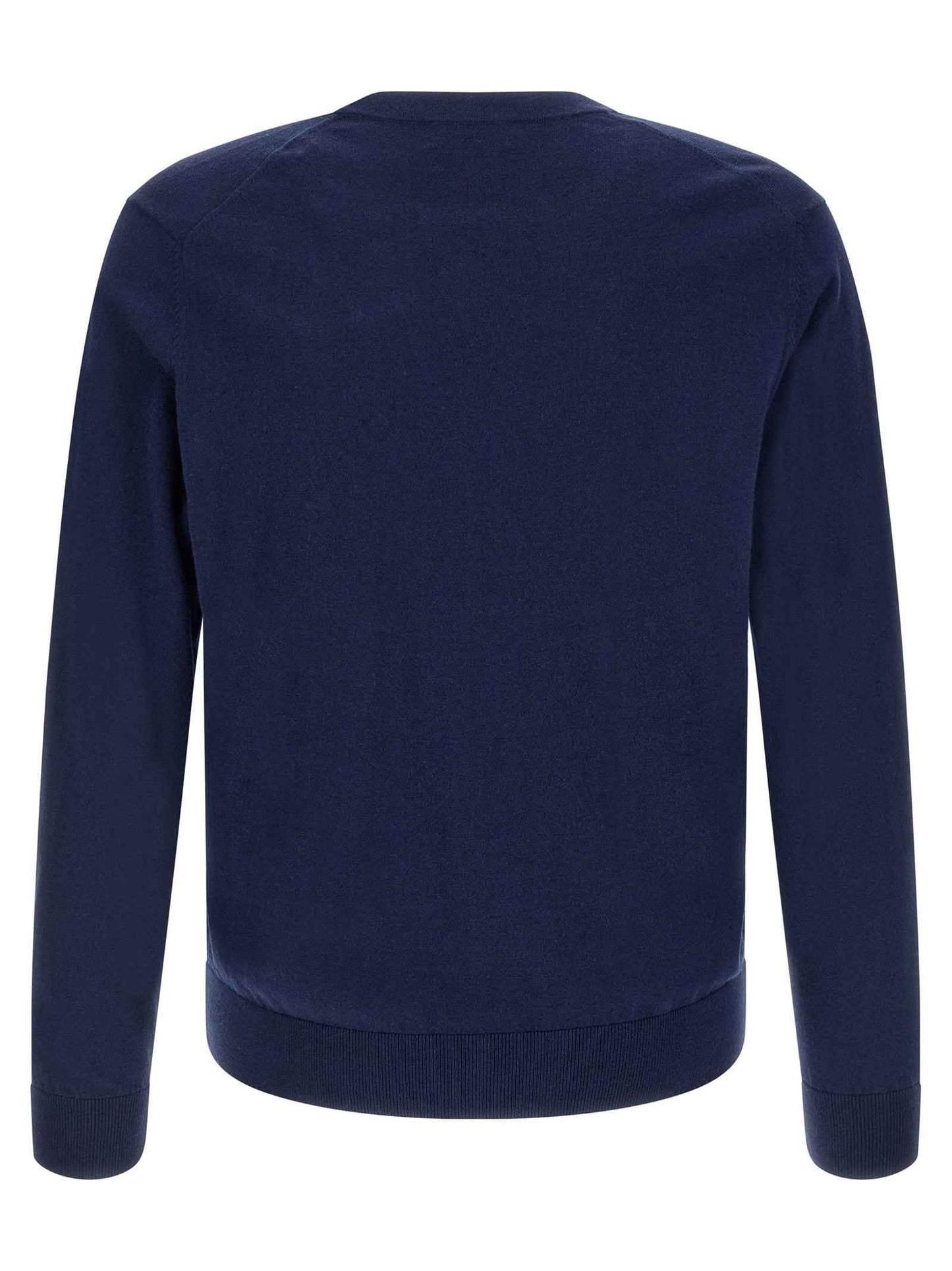 Blue Cotton Cardigan