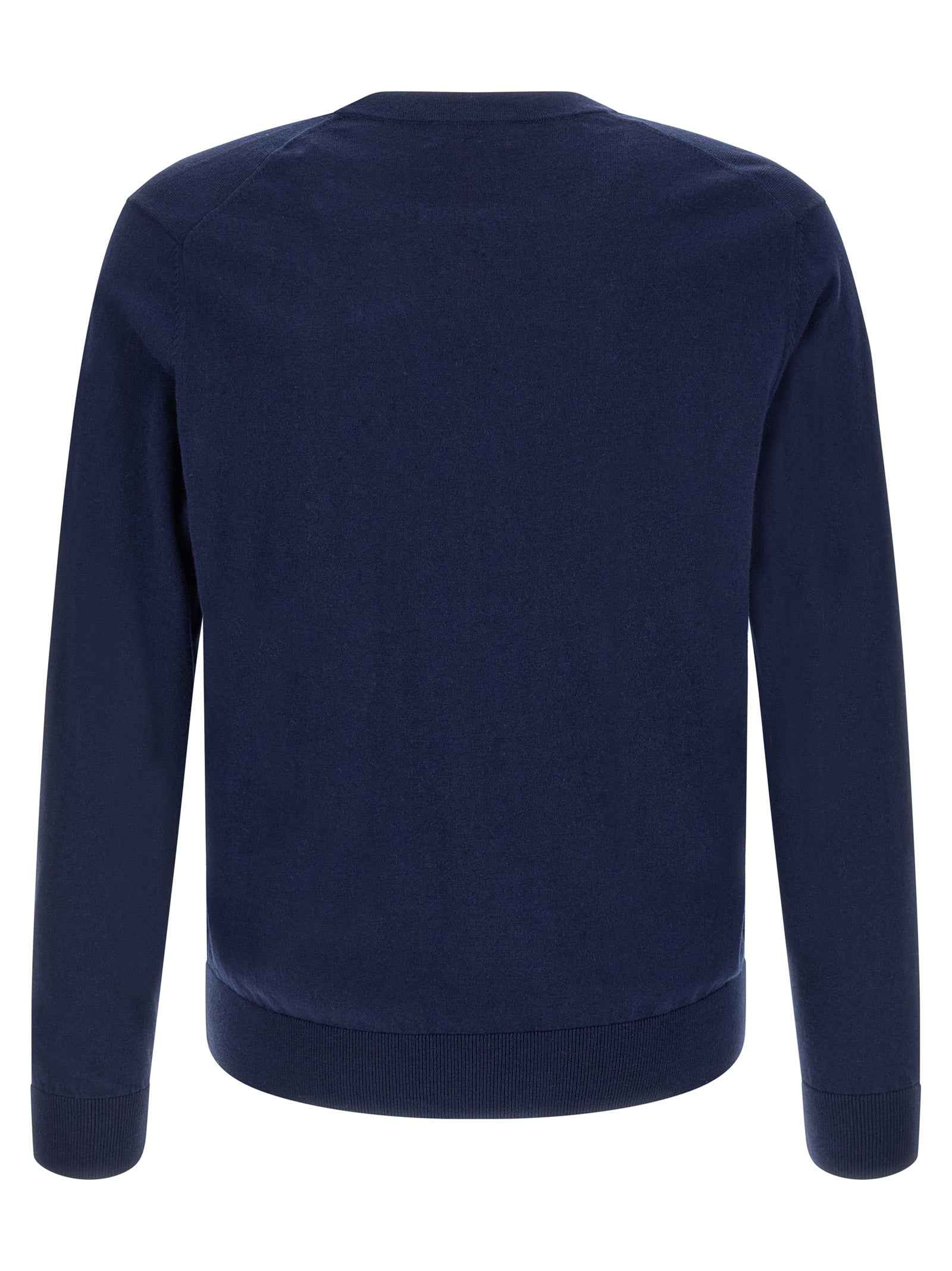 Blue Cotton Cardigan