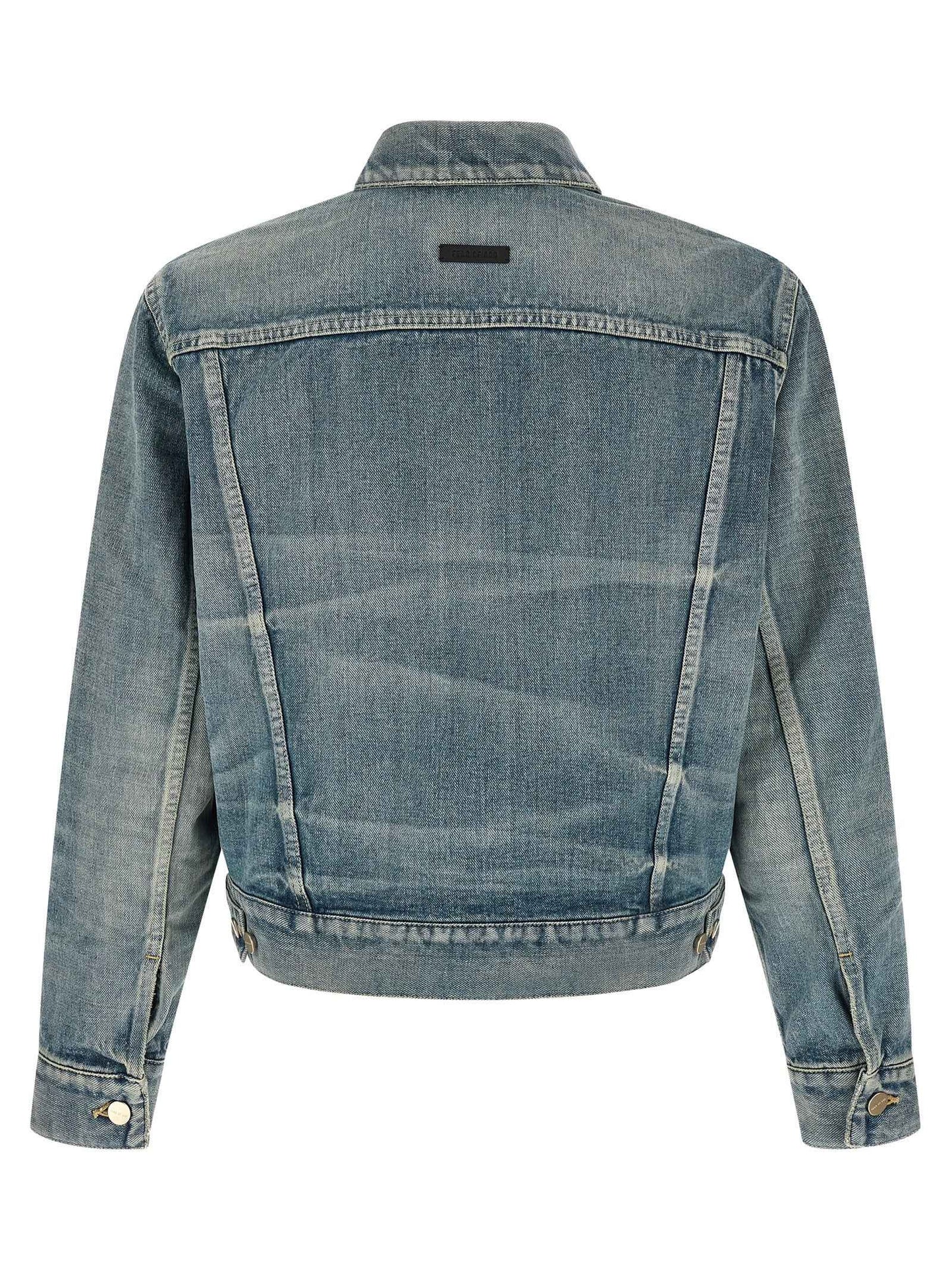 Blue Cotton Denim Jacket