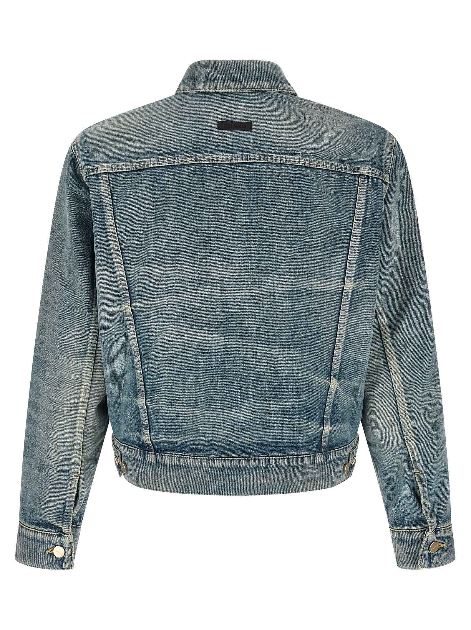 Blue Cotton Denim Jacket