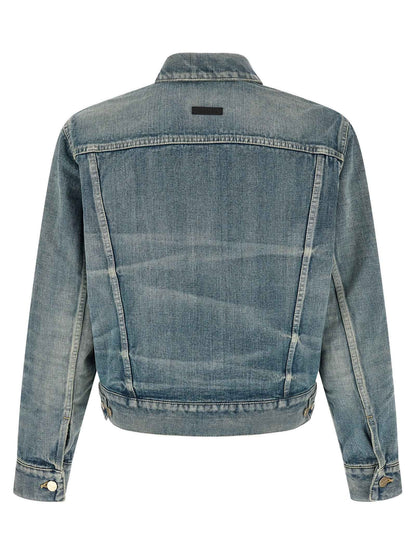 Blue Cotton Denim Jacket