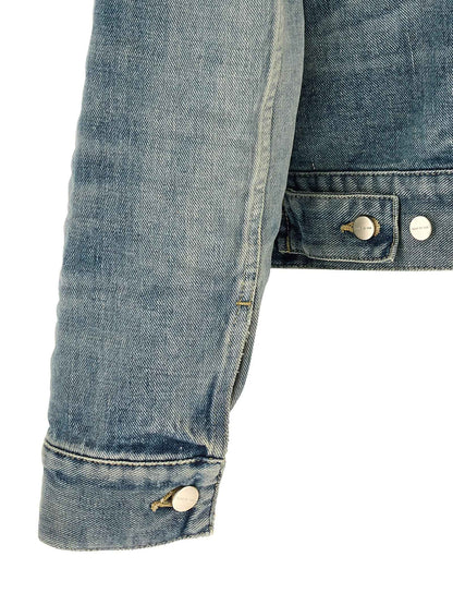 Blue Cotton Denim Jacket