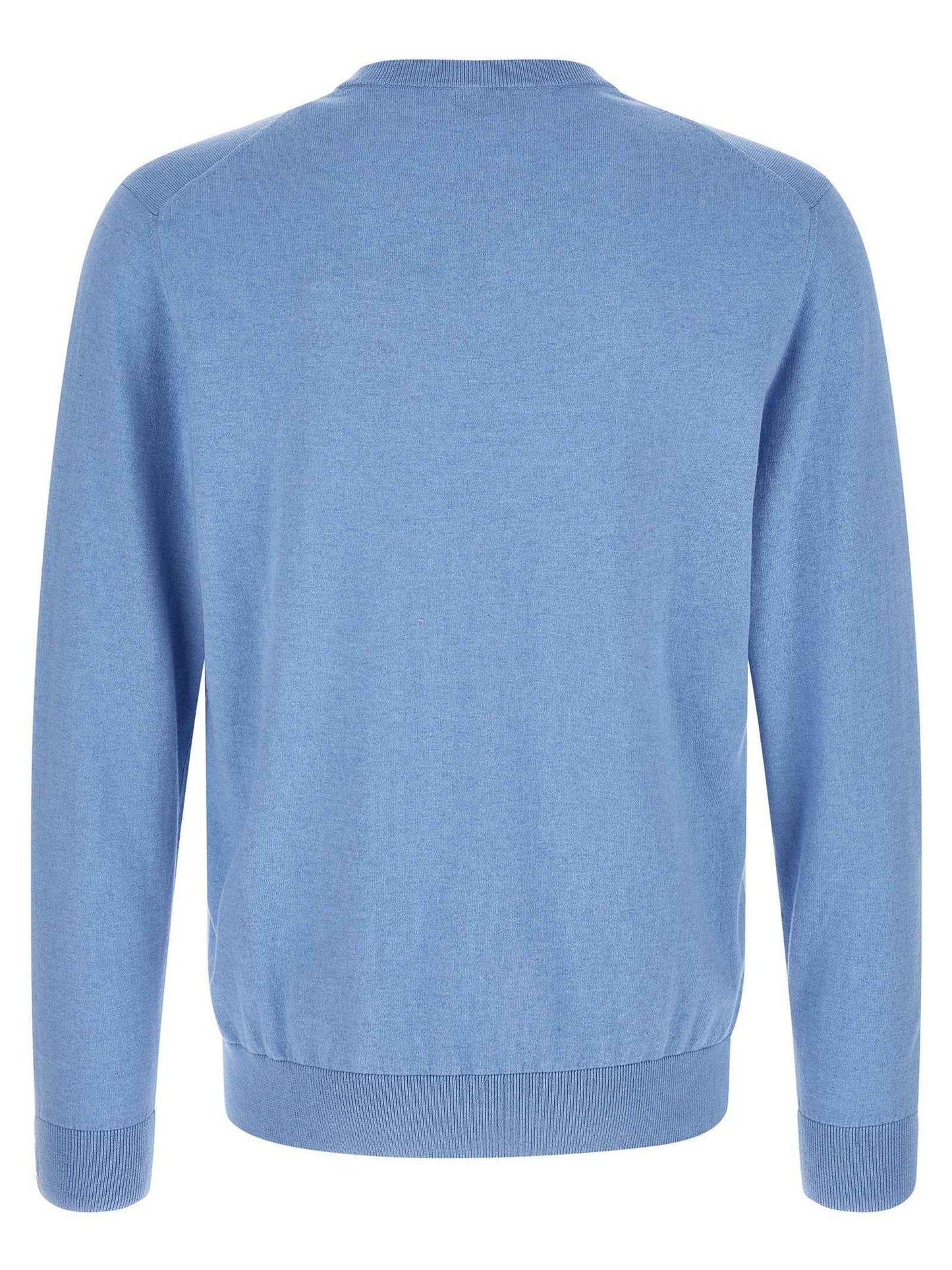 Blue Cotton Cardigan