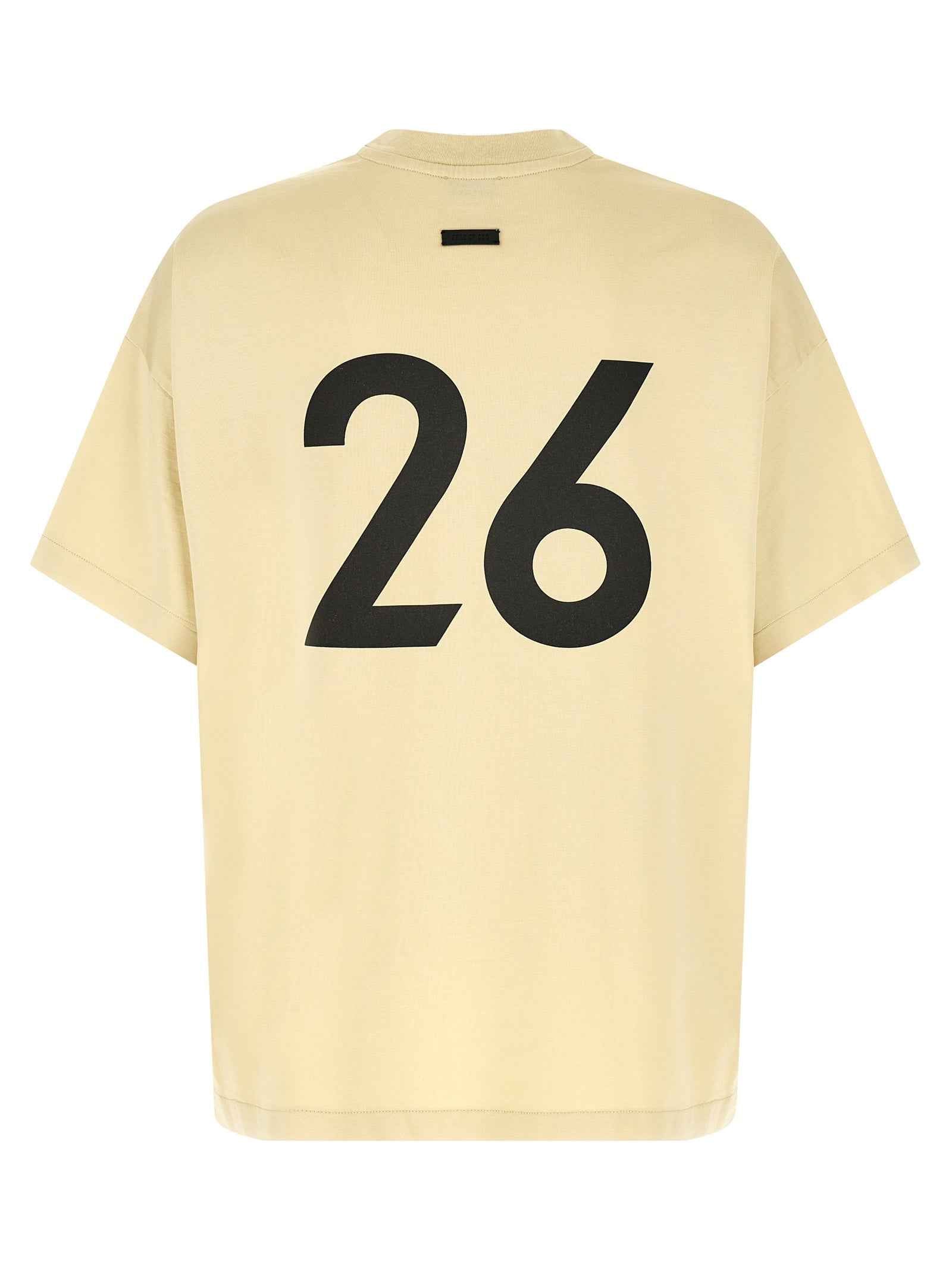 Beige Cotton T-Shirt