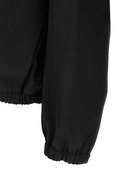 Black Virgin Wool Sweatshirt