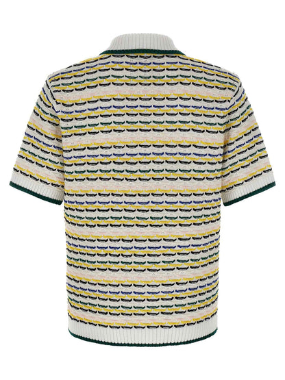 Multicolor Cotton Polo Shirt