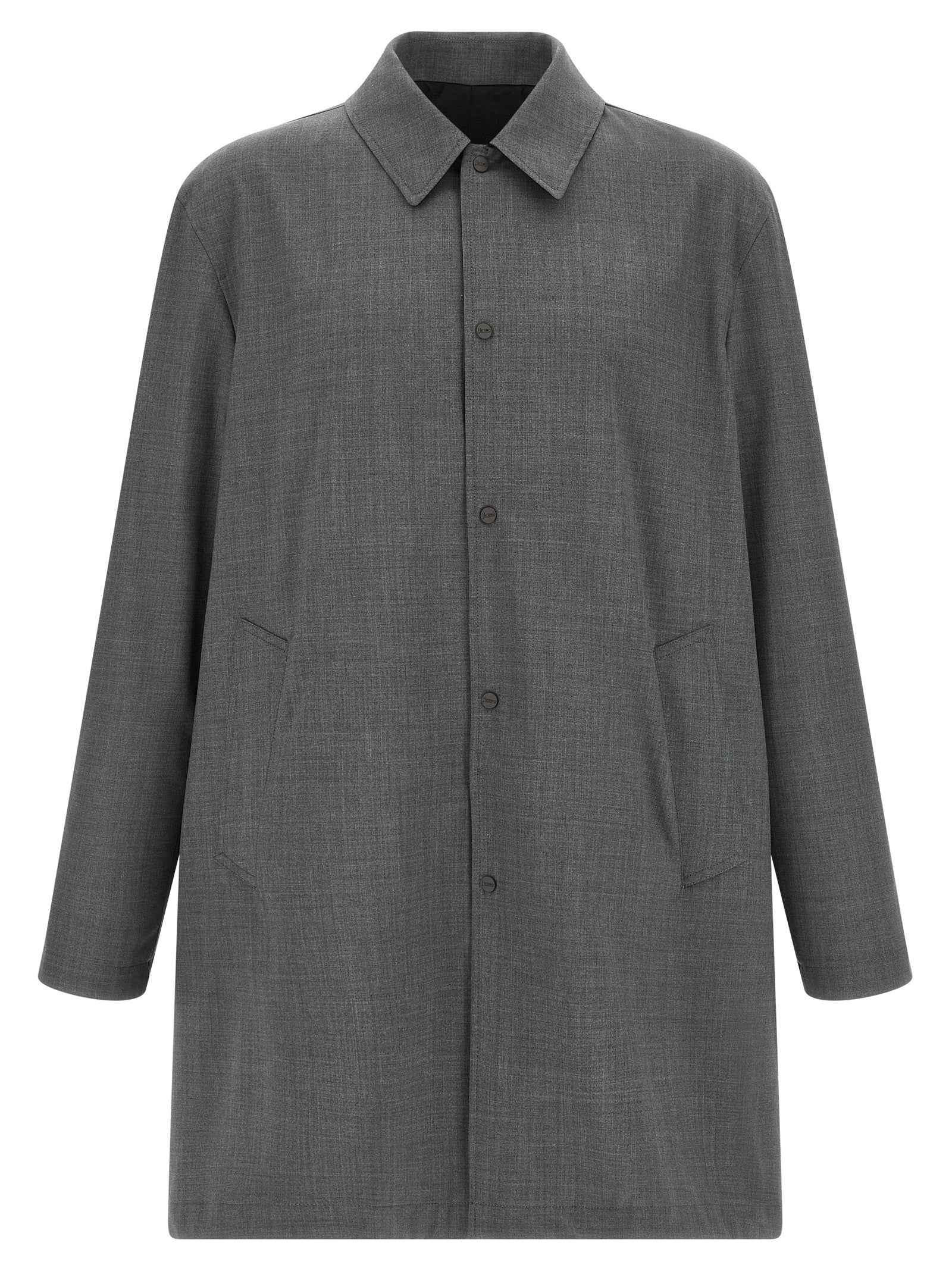 Multicolor Polyester Coat