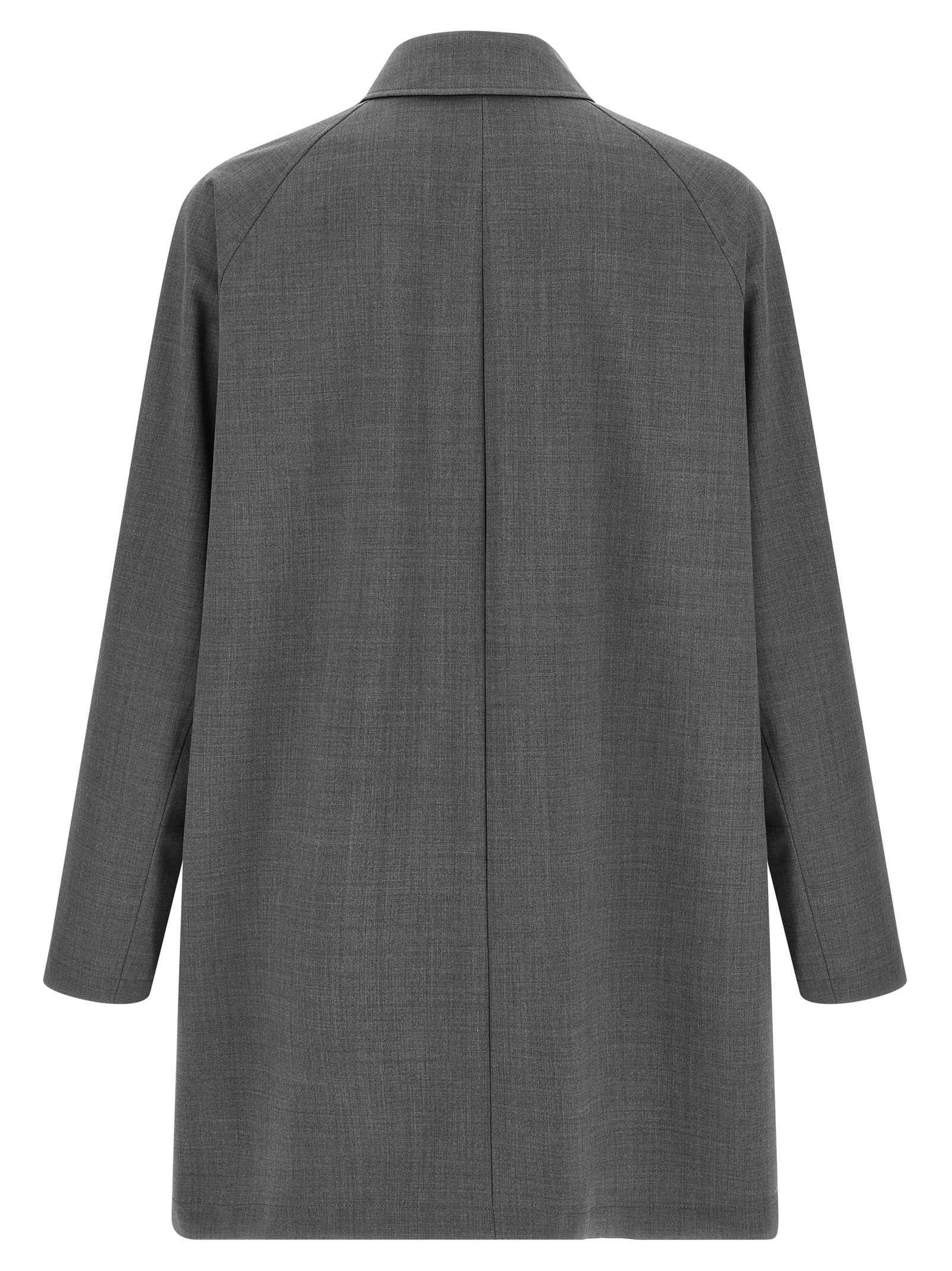 Multicolor Polyester Coat