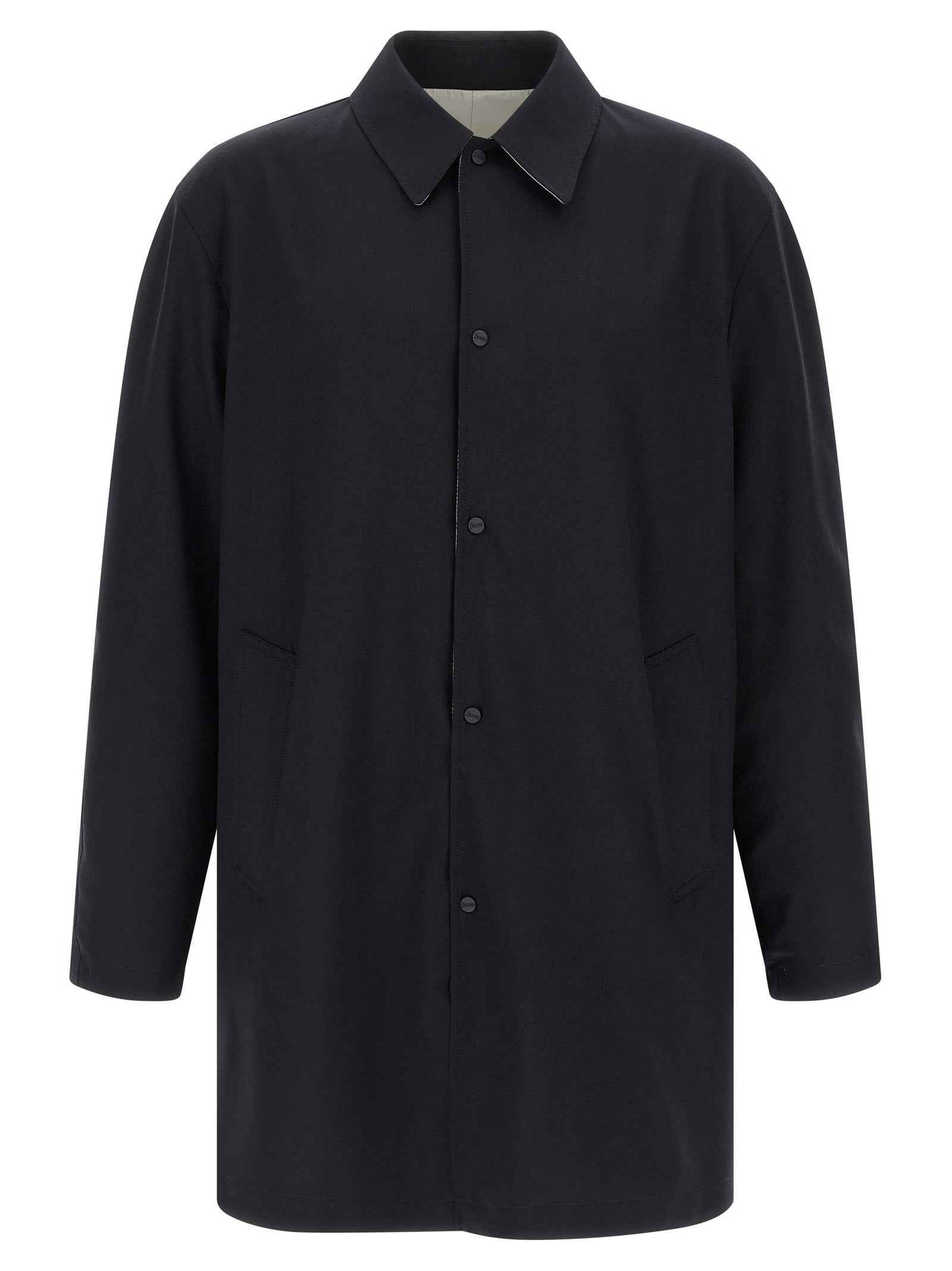 Multicolor Polyester Coat