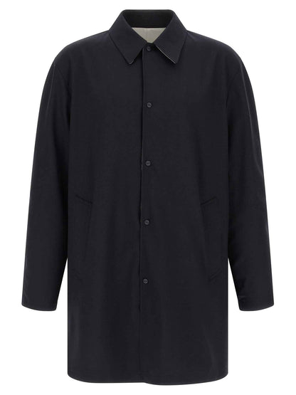 Multicolor Polyester Coat