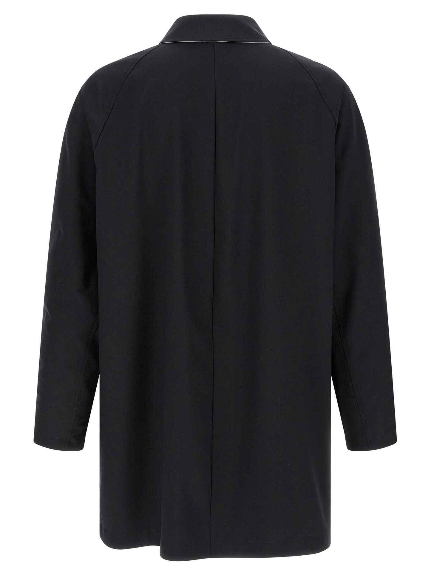 Multicolor Polyester Coat