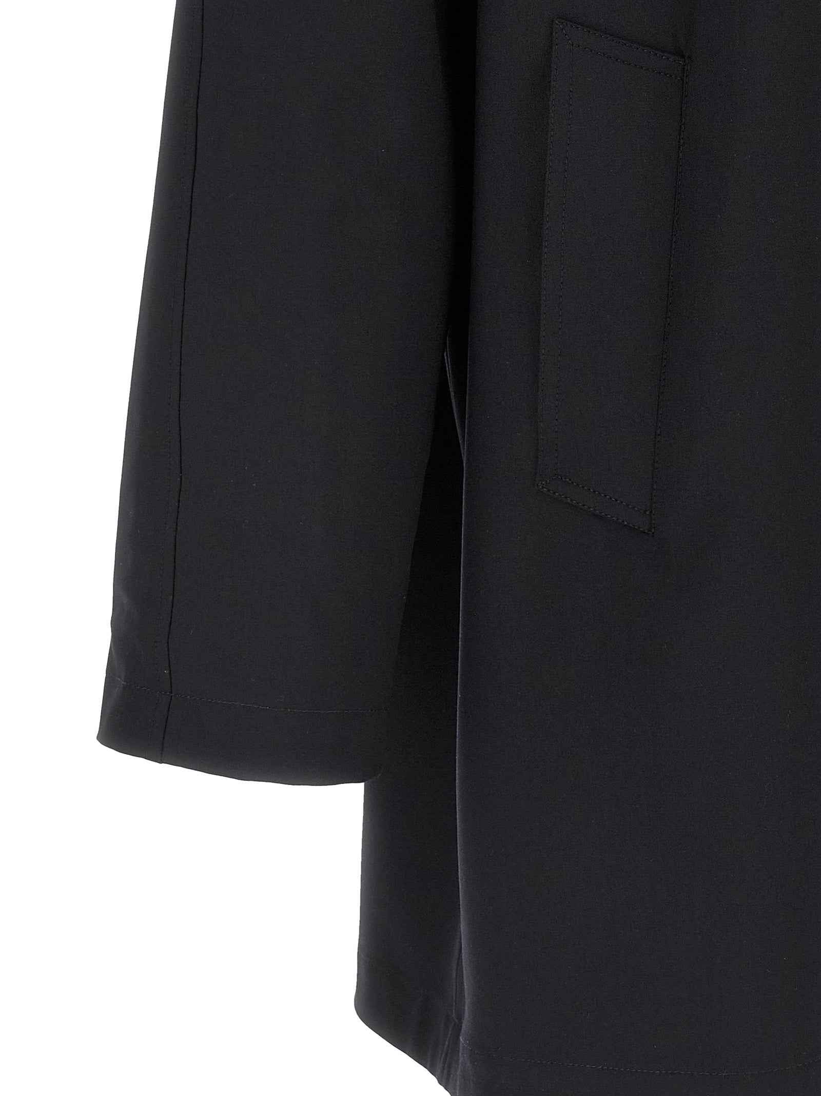 Multicolor Polyester Coat