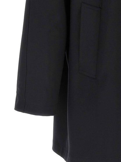 Multicolor Polyester Coat