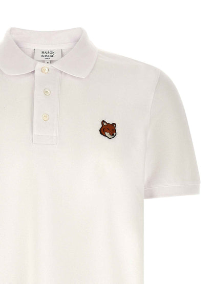 White Cotton Polo Shirt