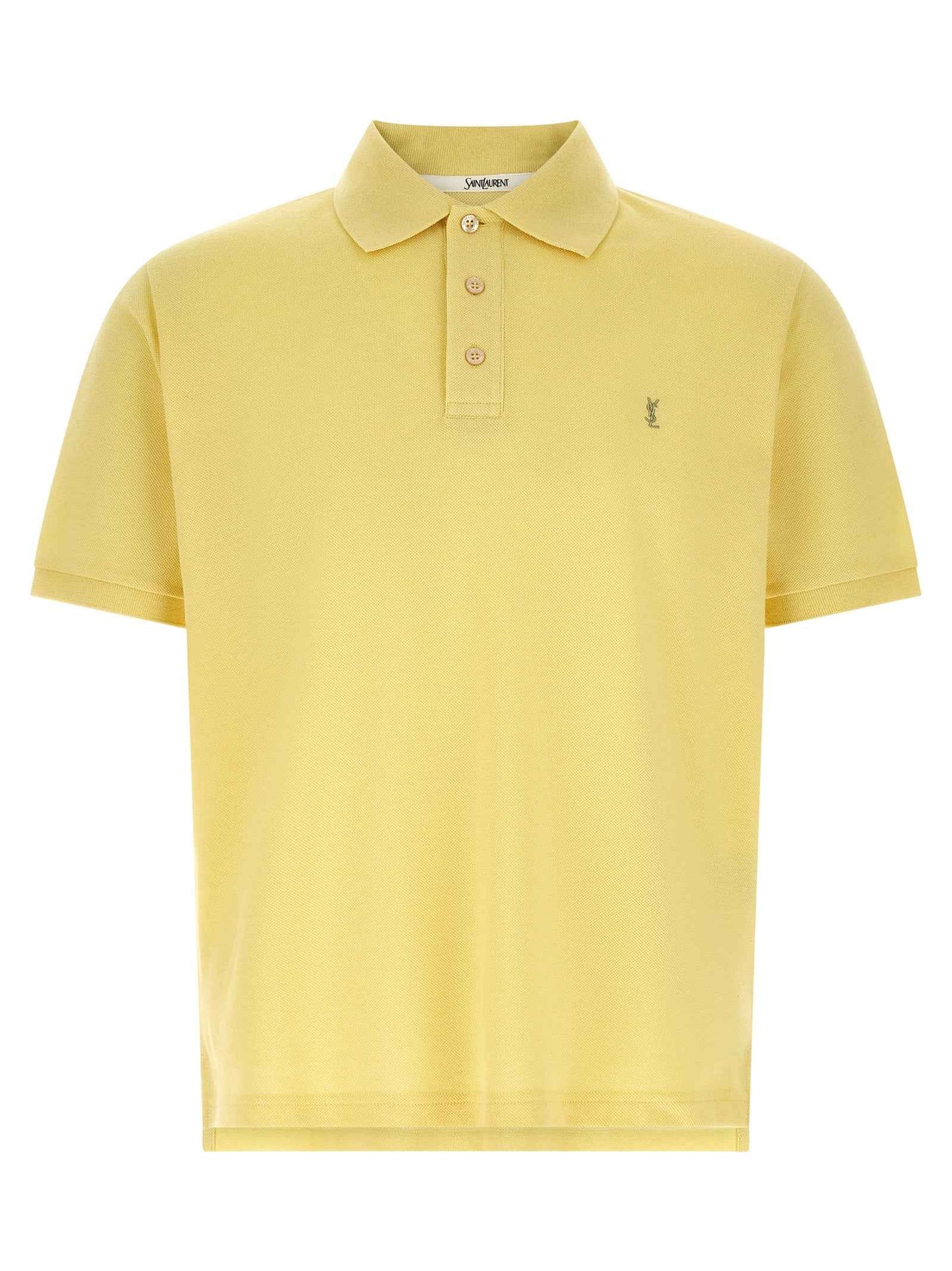 Bicolor Cotton Polo Shirt