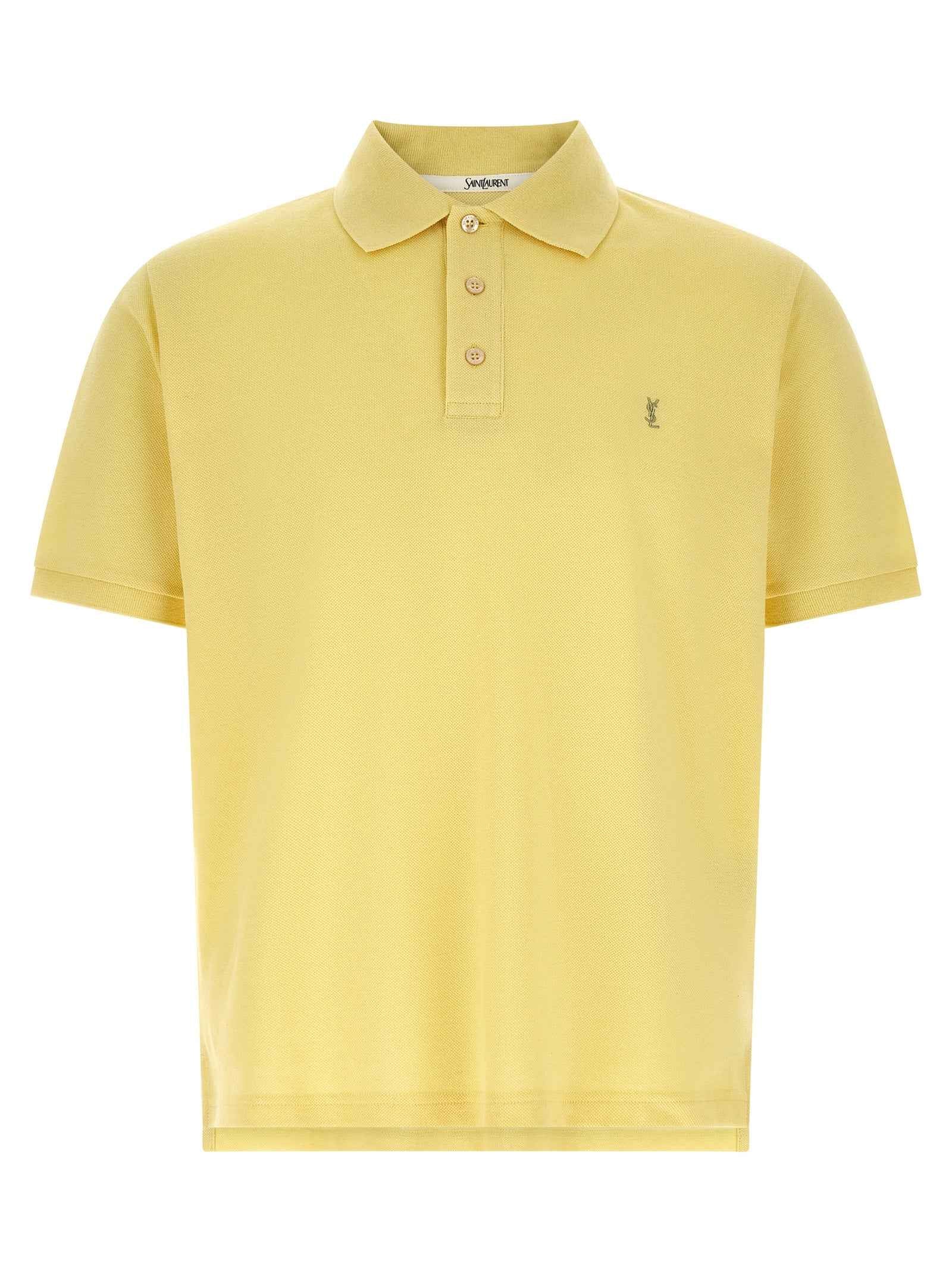 Bicolor Cotton Polo Shirt