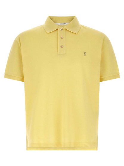 Bicolor Cotton Polo Shirt