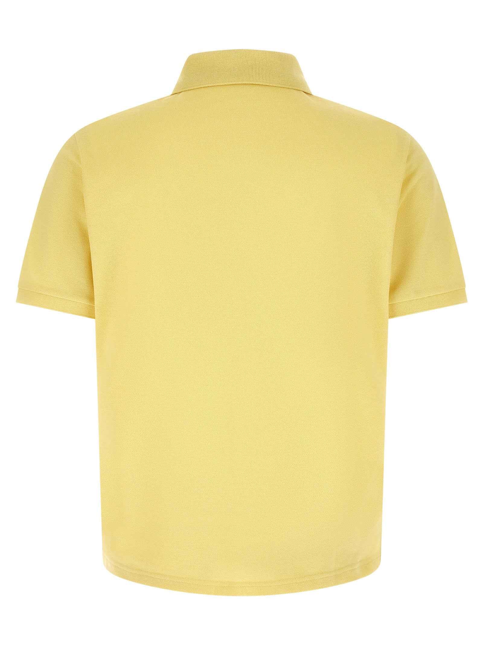 Bicolor Cotton Polo Shirt