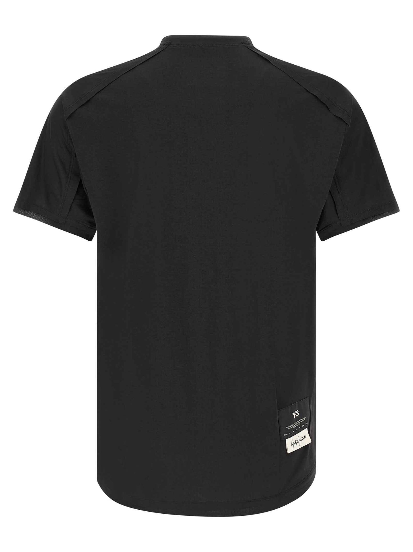 Black Polyester T-Shirt