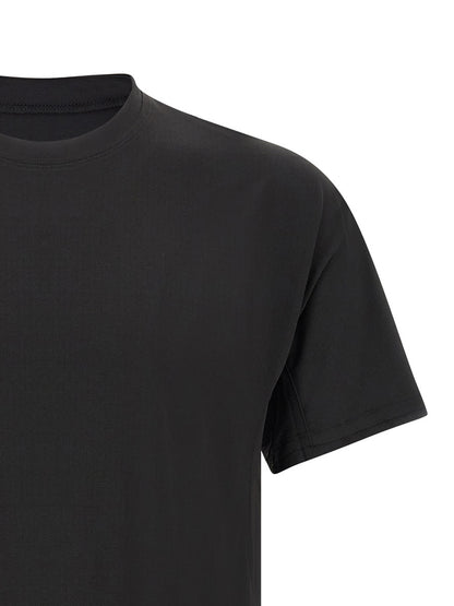 Black Polyester T-Shirt