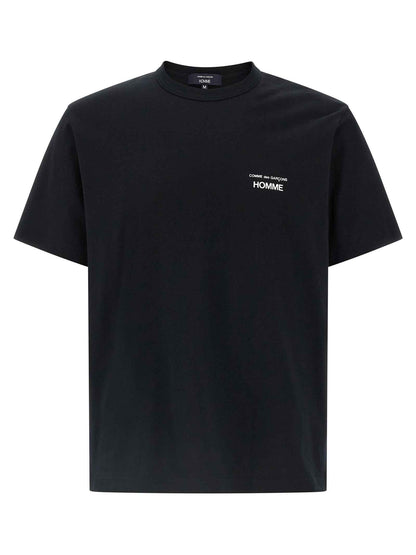 Black Cotton T-Shirt