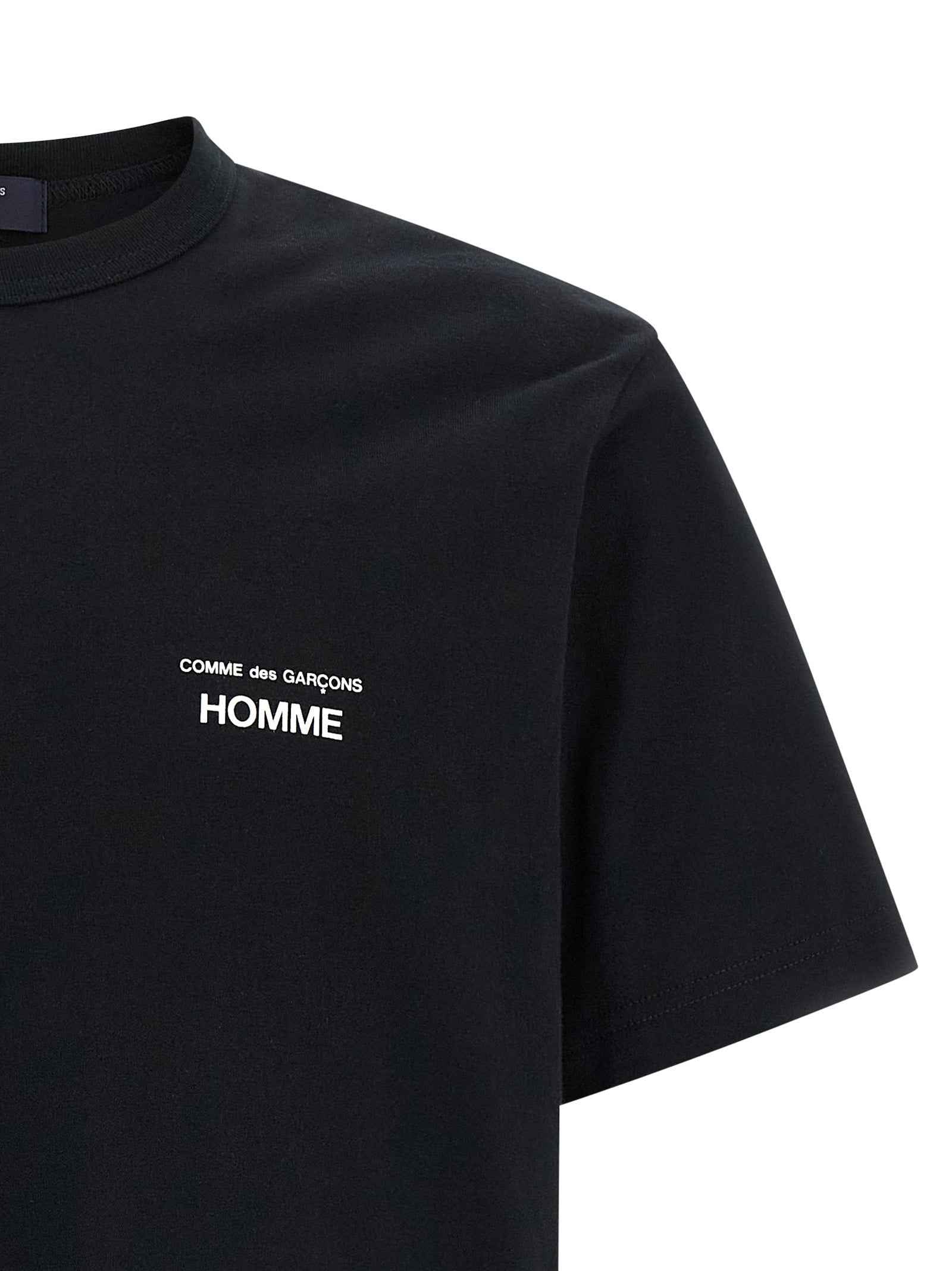 Black Cotton T-Shirt